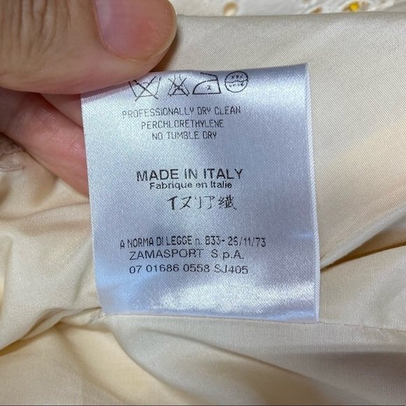 Couture Couture Jacquard 3/4 Sleeve Coat Twiggy Mod Style Los Angeles 40 M - Picture 8 of 15